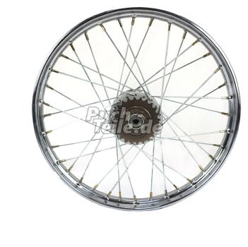 Speichenrad hinten 1,4 x 17"